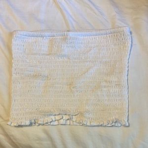 Express Ruffle Cropped Tube Top. Size XS. Never Worn